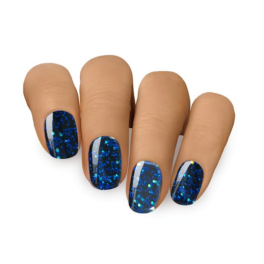 Sparkling Rainbow ★ Semi-Cured Gel Nails
