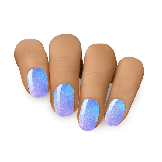 Sparkling Rainbow ★ Semi-Cured Gel Nails